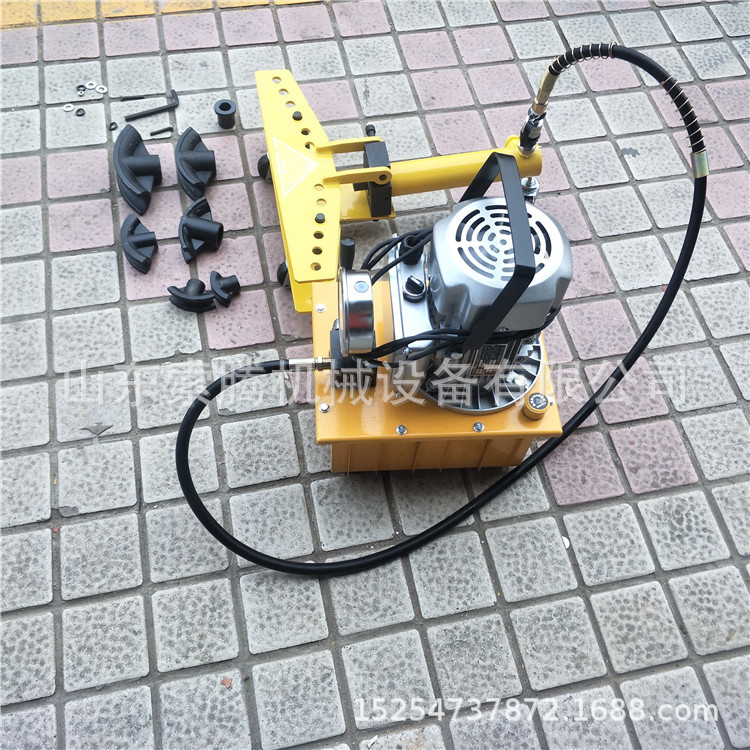 两相电弯管机 33mm钢管顶管机顶弯机 镀锌钢管顶弯机含模具