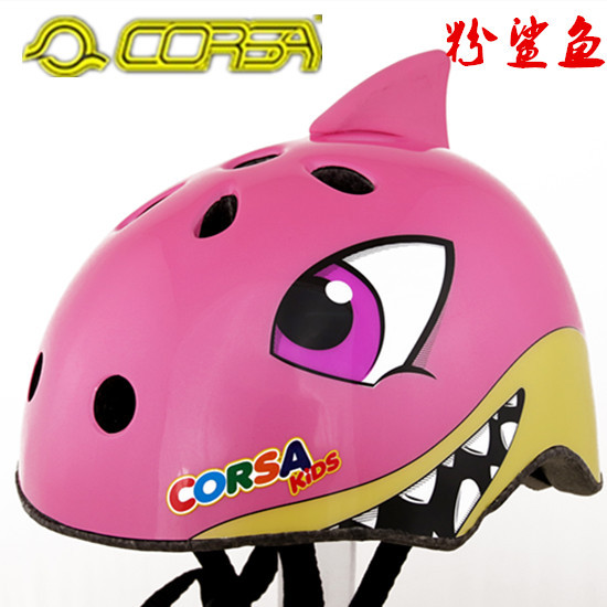 Casco de seguridad para niños CORSA cool kidsren's animal cartoon cross-border casco de bicicleta patinaje sobre ruedas balance kart.
