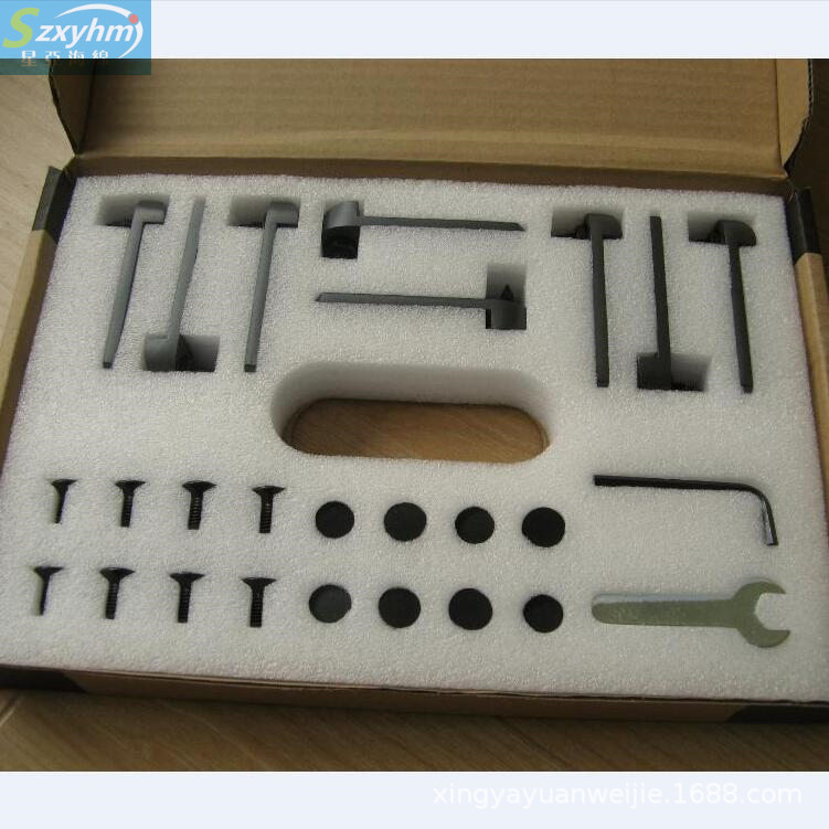 防静电泡绵化妆品内托 EVA泡棉啤形状  内部啤空泡棉啤形加 工厂