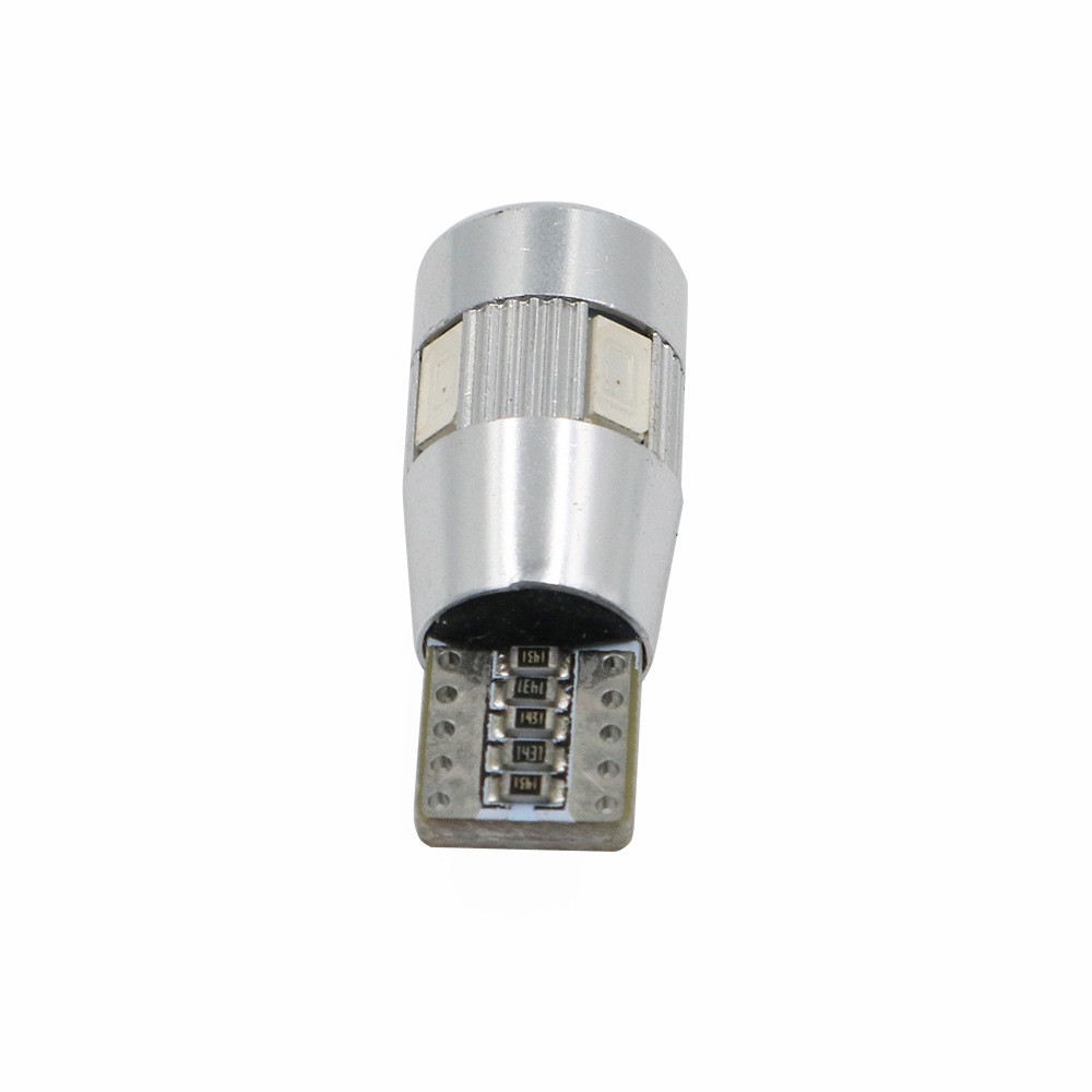 Coche LED T10 5730 5630 6SMD luz de ancho de decodificación W5W luz de matrícula luz de lectura
