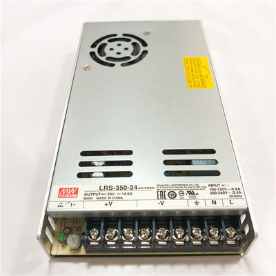 LRS-350-24 台湾明纬开关电源 350W24V电源静音直流