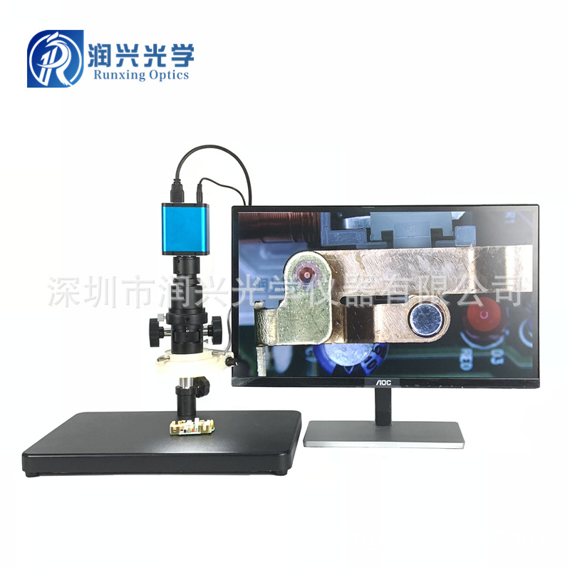 25-180X RX30GQ-9122自动对焦显微镜 大视野视频拍照显微镜可保存