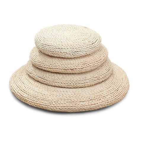 Straw futon mat, corn husk seat cushion, bay window mat, straw mat, futon seat cushion, hand-woven seat cushion, tatami mat
