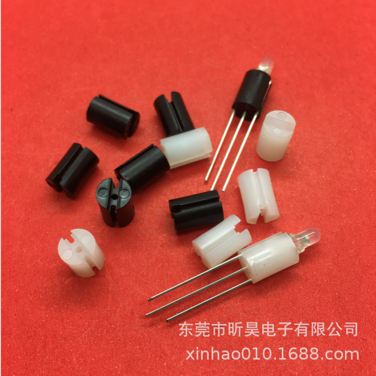 尼龙灯柱导光柱 双色间隔灯柱 尼龙灯柱 三孔间隔柱  现货