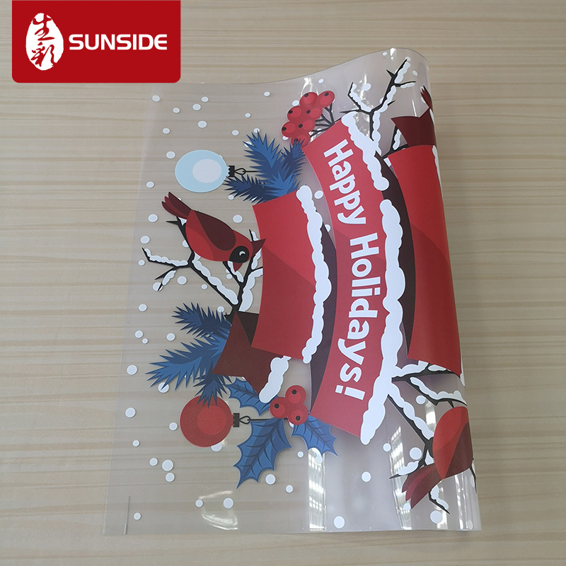 深圳厂家供应PVC透明膜  抗UV抗黄原装打印 高清UV超透贴喷绘