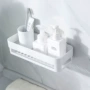 无痕三角形打孔挂壁式储物架