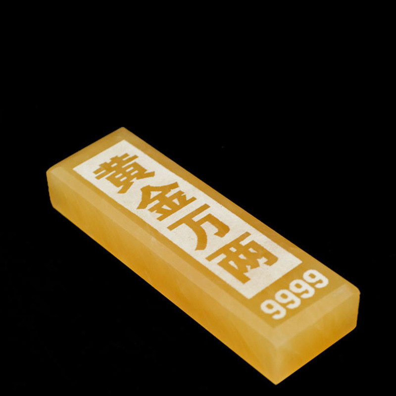 (2개) 소스 제조 업체 도매 옥 토파즈 금 만 토파즈 금 벽돌 장례 용품 도매