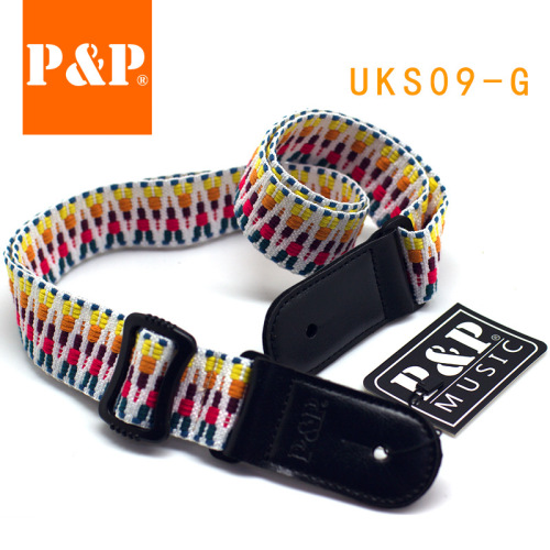 Ukulele folk strap ukulele woven strap Factory direct sales colorful ethnic style small guitar strap
