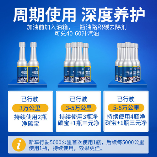 Goodway gasoline additive wholesale, car oil line removal-free carbon deposit cleaning agent, exhaust gas cleaning and fuel saving treasure