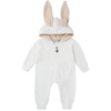 Brand children's rabbit with hood, bodysuit with zipper, wish, Amazon