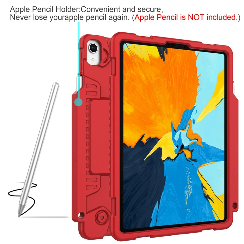 Универсальная подставка для iPad Pro 11 дюймов в стиль Cross-border анти-урон плоская силиконовая задняя крышка мини6 защита от ударов ручка