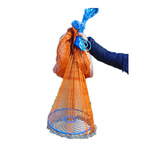 Рыболовная сеть, фрисби, шины, в американском стиле