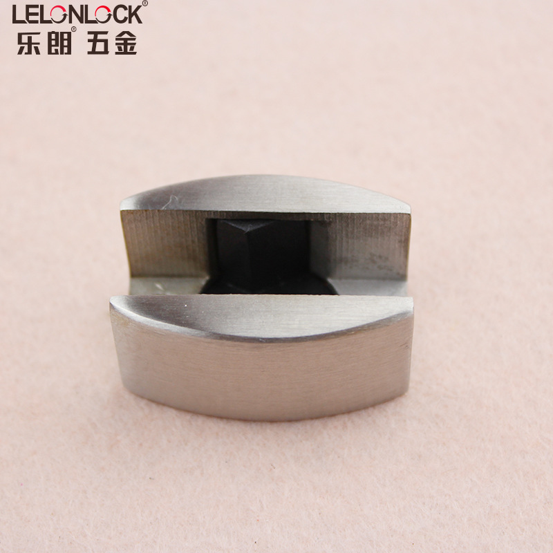 Fabricante mayorista de accesorios para puertas corredizas de vidrio, dispositivo antivuelco para puertas corredizas, estabilizador de puerta integrado ajustable de 8-12 mm.