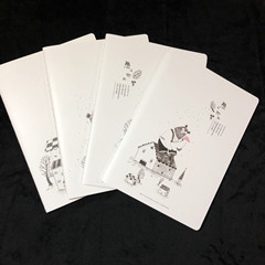 卡通16K52張超厚車線本 縫線本 軟抄筆記本 B5大作業本熊與他的夢