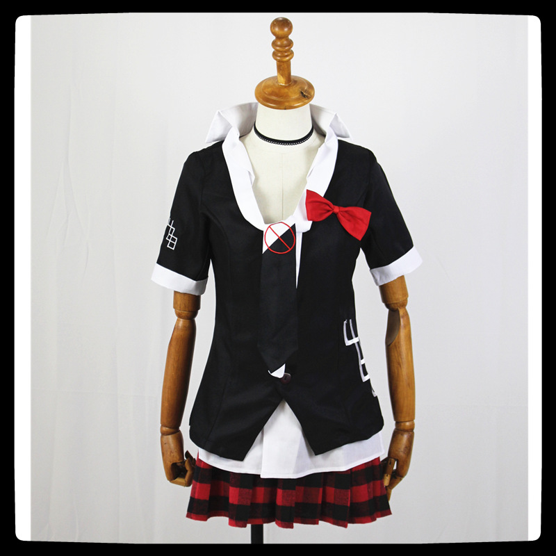 彈丸論破cos服動漫衣服  江之島盾子cos服裝