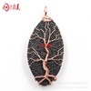Organic golden pendant suitable for men and women for beloved, pink gold, suitable for import