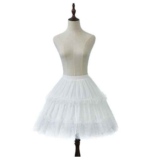 Factory supplies lolita violent panniers, Lolita daily fishbone cosplay petticoats with adjustable loft