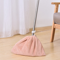 Lazy Person's Broom Cover Cloth | Household Mop & Sweeper Combo: Soft-Bristle Floor Sweeping and Water-Absorbing Mop with Broom Cloth