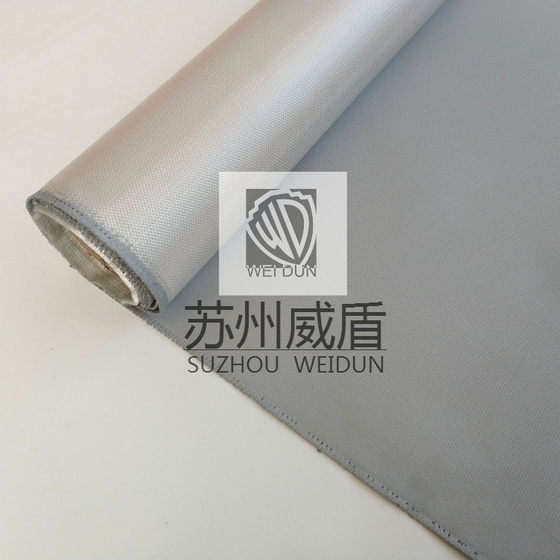 In stock supply fireproof high temperature sealed flame retardant silicone cloth smoke blocking cloth smoke blocking vertical wall cloth silicone cloth composite cloth