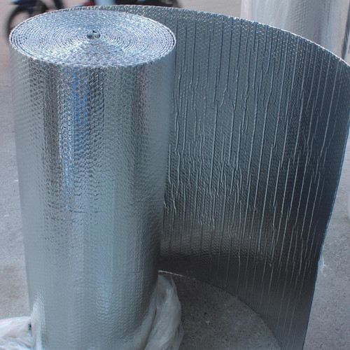 Steel structure factory sun room self-adhesive rooftop roof insulation film aluminum foil bubble film nano airbag reflective layer