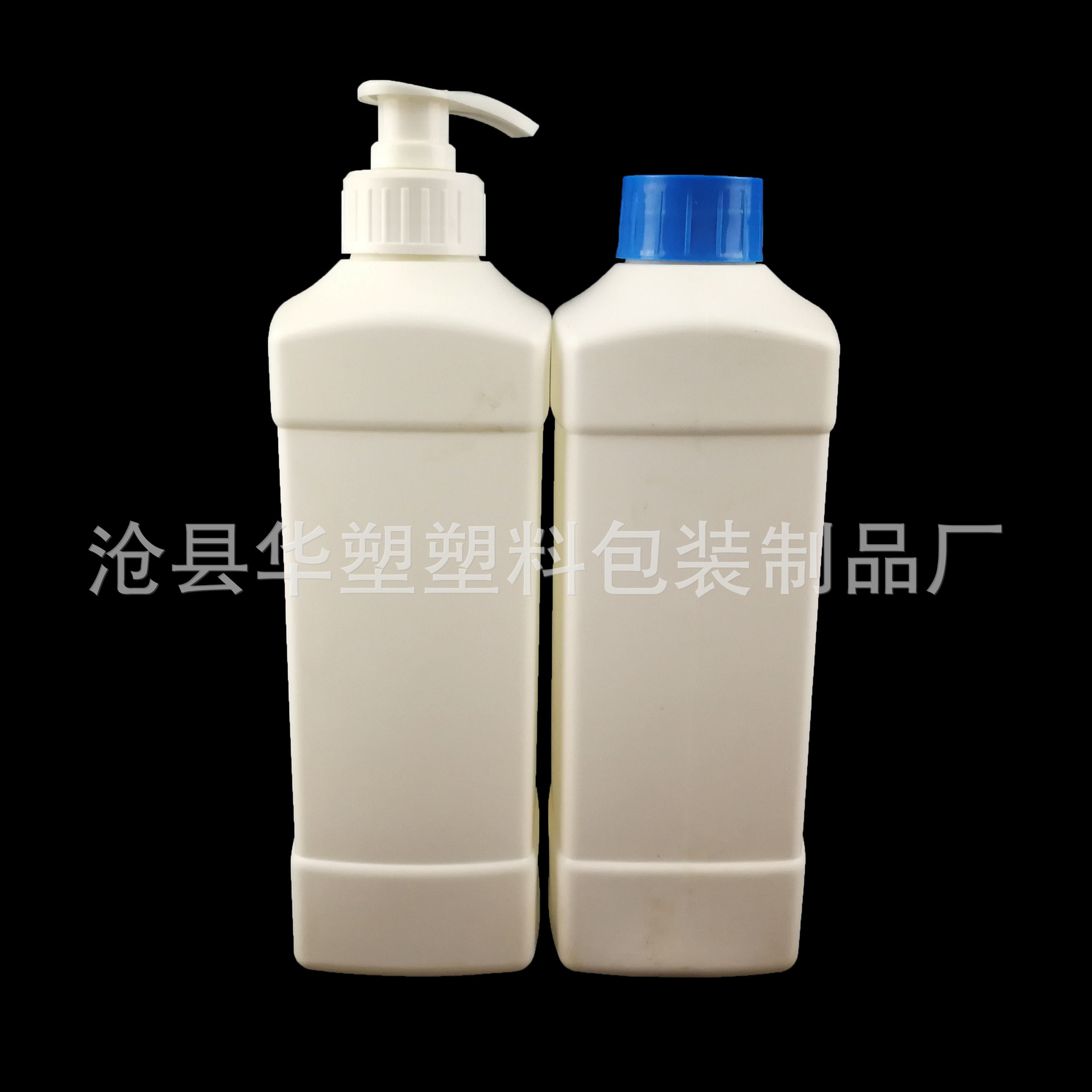 批发1000ml稀释洗衣液瓶塑料方瓶1升消毒液瓶 化工液体塑料瓶