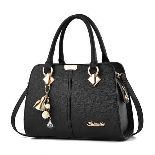 Middle-aged women's bags  autumn new fashion women's handbags European and American trendy shoulder crossbody bags on behalf of