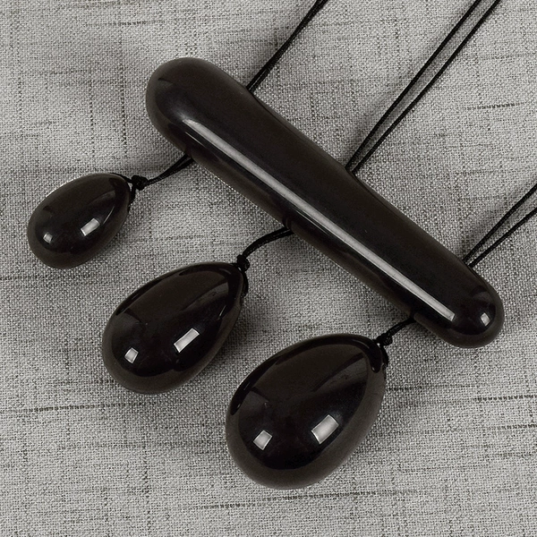 Obsidian 4 piece set