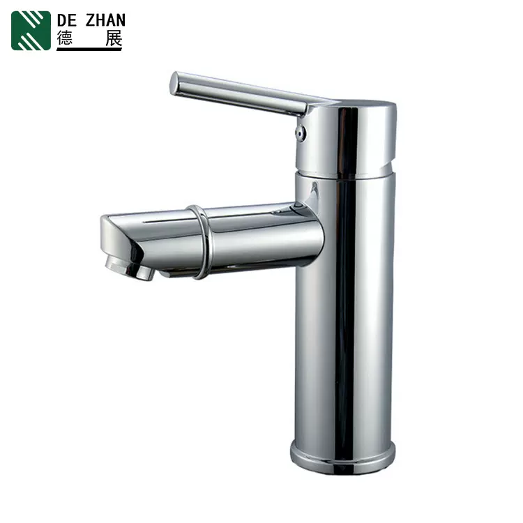 电镀ABS塑料面盆龙头浴室柜冷热混水龙头洗脸盆批发BF-2701洗手盆