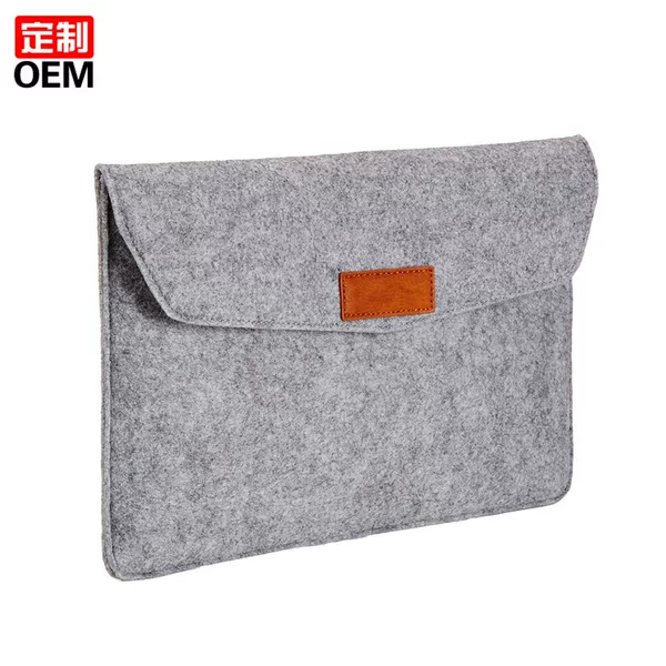 Manufacturer Customized Amazon Best-Selling Felt Tablet Protective Cover Laptop Sleeve iPad Bag