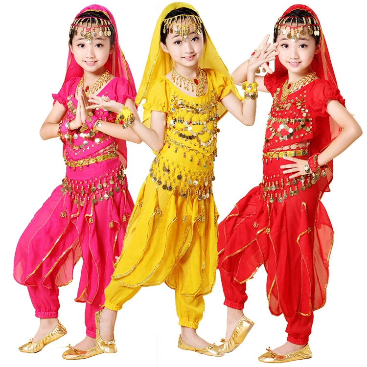 Children's set, suit, ethnic trousers, India