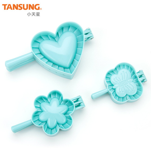 Large, medium and small plastic dumpling making molds, dumpling making utensils, home kitchen DIY dumpling making tools wholesale