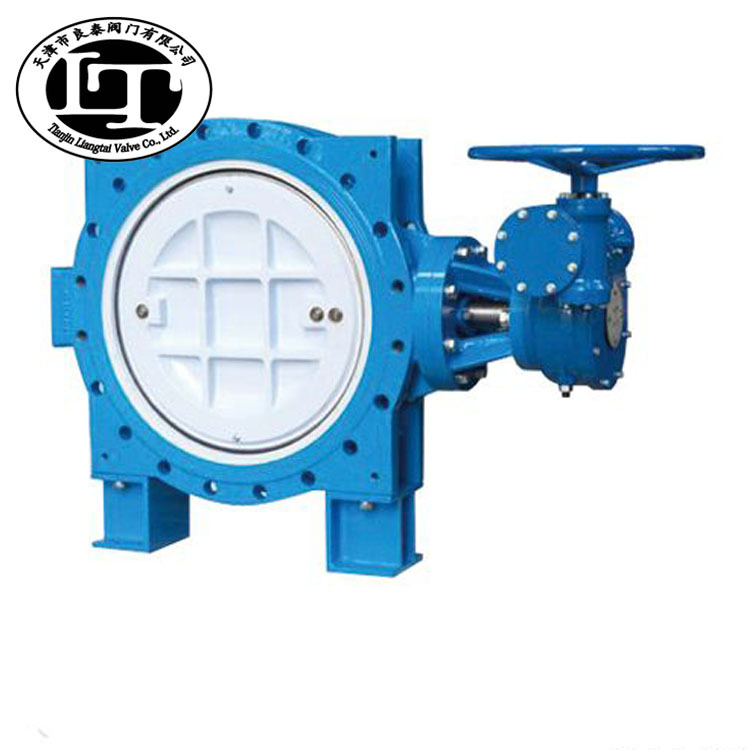 天津良泰阀门硬密封蝶阀 法兰偏心蝶阀 D343X-10 双偏心蝶阀