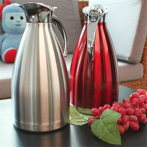 Thickened 304 stainless steel insulation kettle, double-layer vacuum hot and cold water kettle, European coffee pot, gold store annual meeting special box