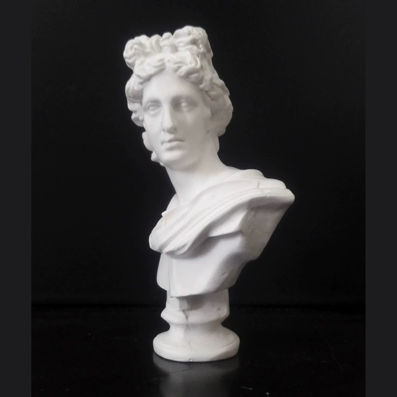 HC arts European style ornaments Apollo mini small resin plaster statue art teaching aid sketch copy