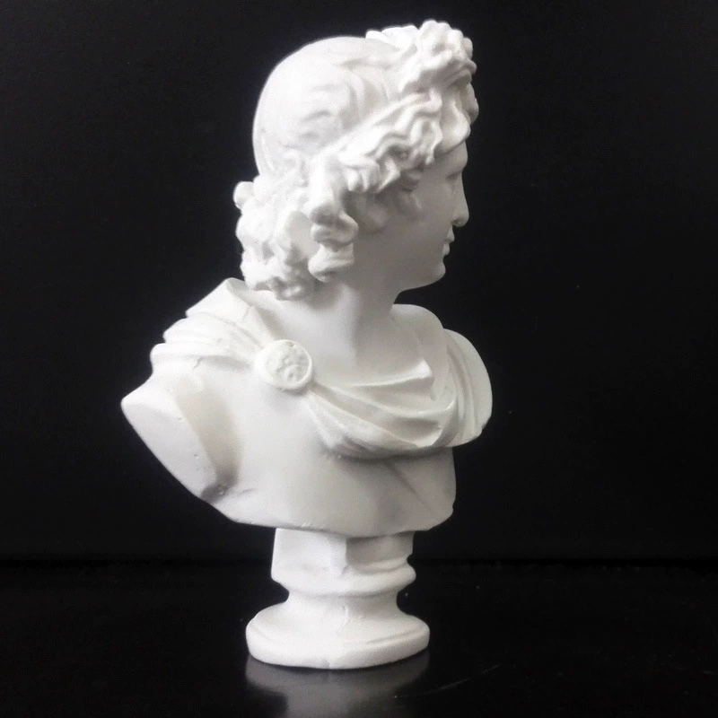 HC arts European style ornaments Apollo mini small resin plaster statue art teaching aid sketch copy
