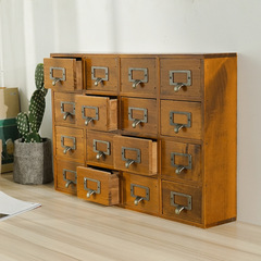 16-compartment drawer desktop storage box drawer-type office desk storage box dressing table cosmetics storage