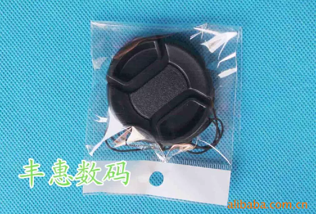 Производство оптовой продажи высококачественная бессловная крышка объектива 49 мм с веревкой