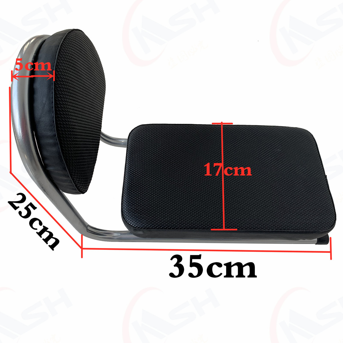 Accesorios para bicicletas asiento grande tablero con respaldo integrado asiento trasero suave bicicleta de montaña asiento para niños