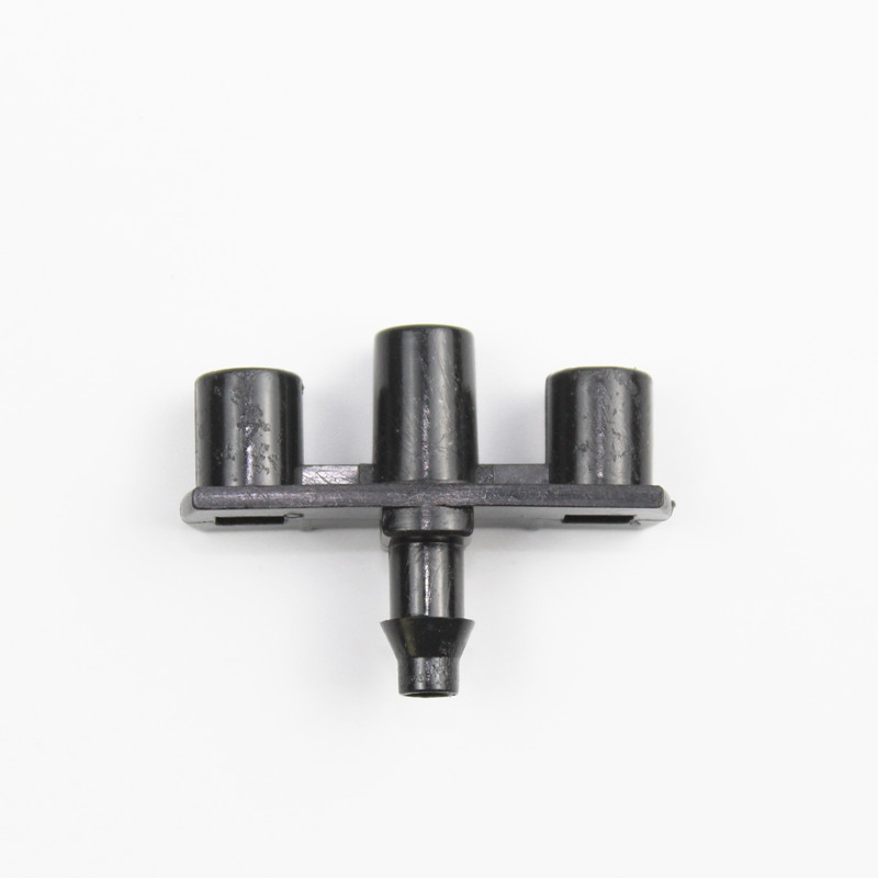 interfaz de jamble de 7,5 mm rueda giratoria en forma de G refractiva atomización micro pulverización fijación jamble base de pulverización