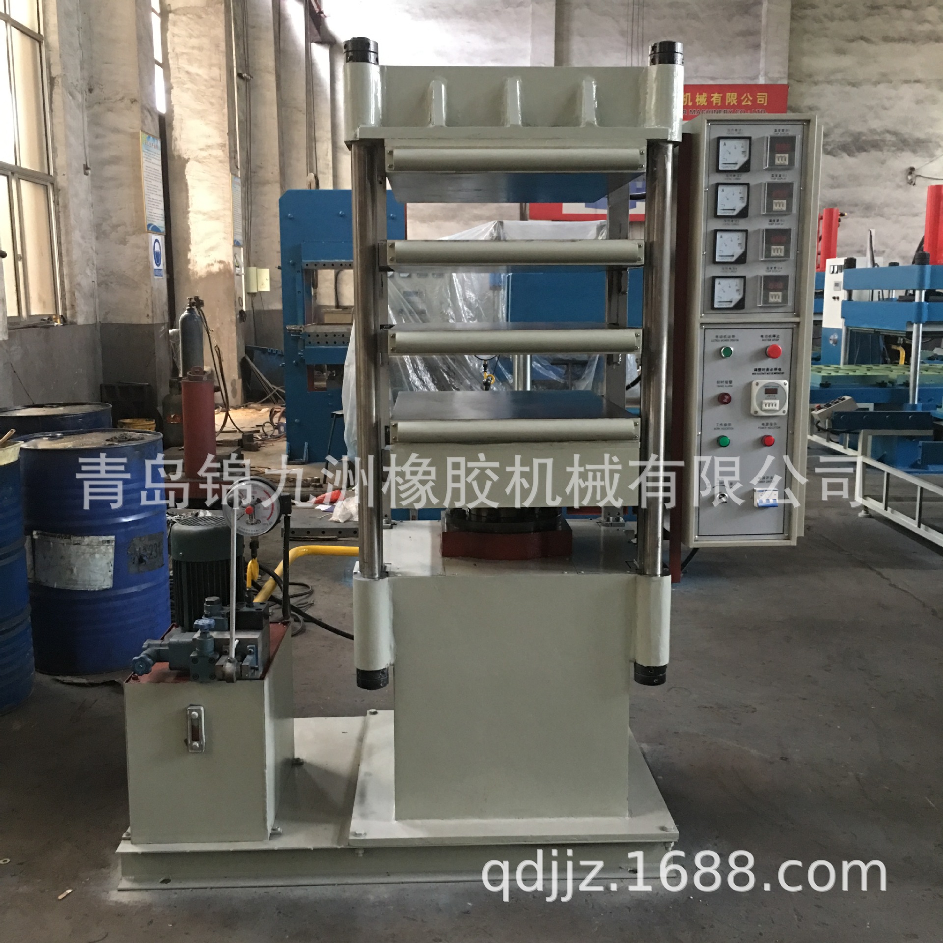 管道阀门硫化机 100t阀门硫化机 半自动型橡胶平板硫化机