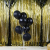 Black golden latex balloon, decorations, new collection