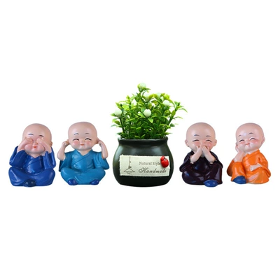 Car ornaments, Car Zen Little Monk