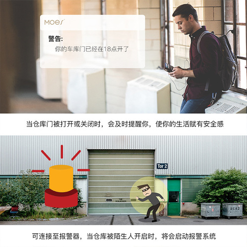 WIFI Tuya Smart Home Garage Door Switch On-Off APP Voice Timing Garage Door Smart Switch