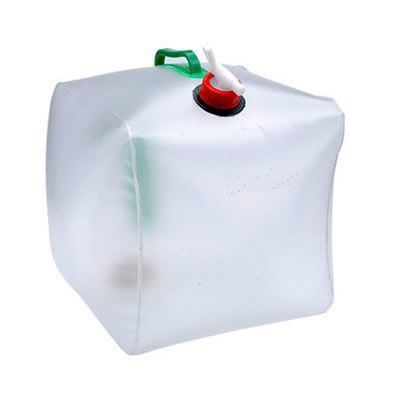 20L folding water bag outdoor portable transparent PVC bucket 10L bucket water bag bathing long-distance vehicle equipment