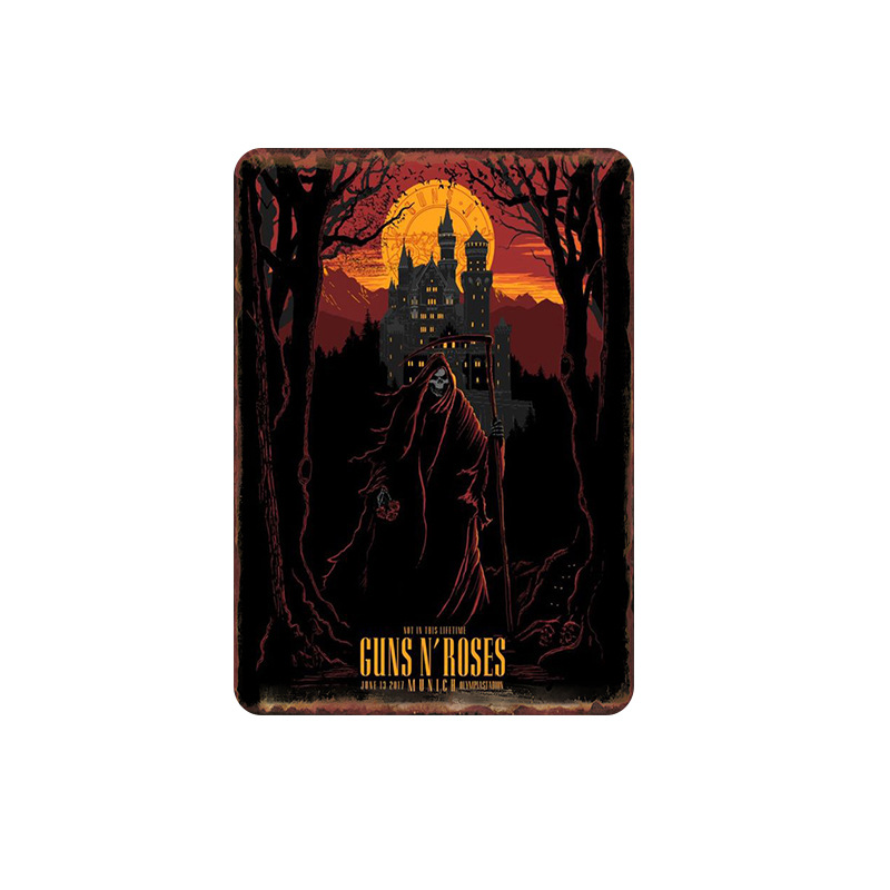 Colorido hierro pintura Amazon antiguo creativo Bar Cafe decoración personalizada pared pintura 20*30 pared colgante pintura