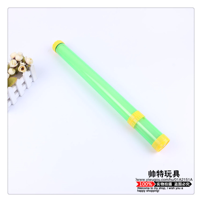 Pistola de agua infantil escénica flash pistola de agua juguetes pistola de agua de plástico juguetes de niños de color brillante