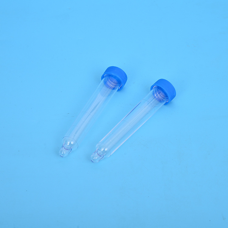 12ML尿液试管 螺口尿沉渣采集管 塑料试管厂家2000只整箱出