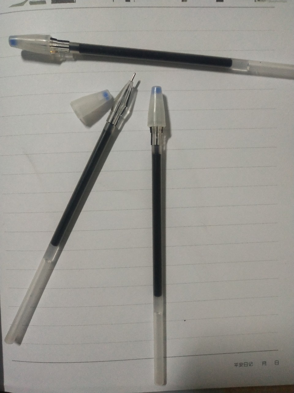 木雕笔专用笔芯 黑色钻石头笔芯学生中性笔木雕笔用笔芯