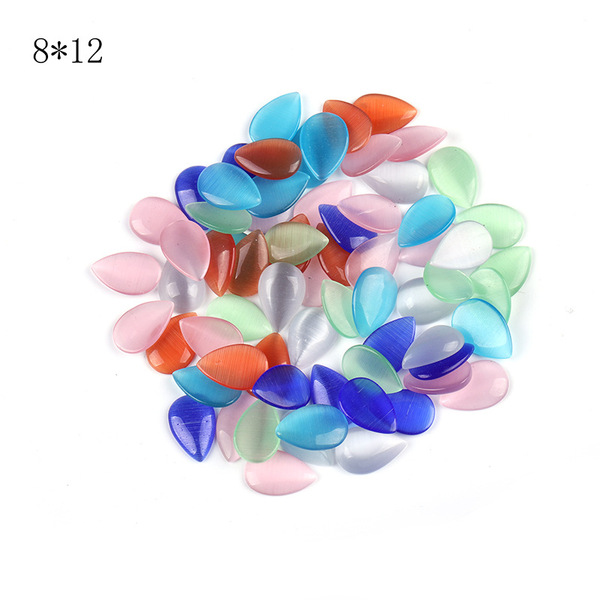 Gemstone for ring drop-shaped