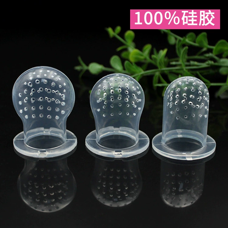 Соска кусает сетевую сумку для фруктов и овощей, жевательная сетка, пищевая силиконовая сумка для укуса